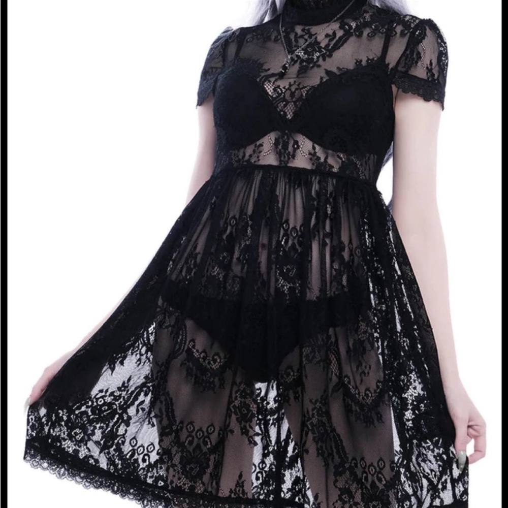 Lace Babydoll Dress
